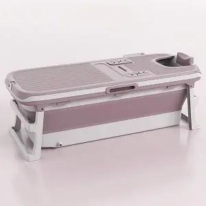 D 1.5m 접이식 핑크 욕조 스파세상 (WFHJKSZ)