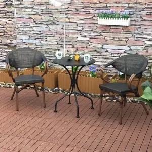 테이블 세트 2인용 의자 텍스틸린 (WFHJK8E)