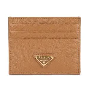 [명품] 사피아노 트라이앵글 로고 카드지갑 1MC025 QHH F03BH