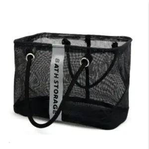 ( )높이20cm 물기 빠지는 수영장 메쉬가방 매쉬가방 수영복 가방 메쉬백 망사가방