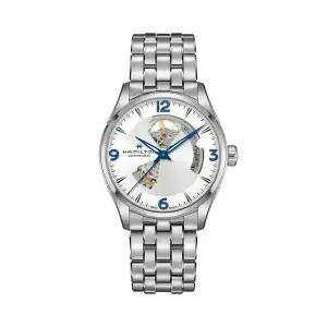 [신세계라이브쇼핑]해밀턴 H32705152 재즈마스터 오픈하트 남성 메탈시계