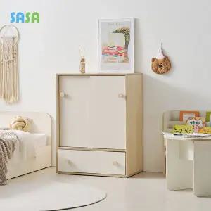 사사가구 오슬로 E0 슬라이딩형 800 수납 아동책장