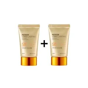 (1+1상품)더페이스샵 내추럴 선 에코 파워 롱래스팅 선크림 50ml(총2개발송)
