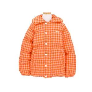 타이니코튼 AW24-291 P49 (Vichy short padded jacket) 비시 체크 숏 패디드 아동 자켓