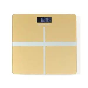 체중측정계 사각 체중계 크로스 디지털 골드 (WFHJDFB)