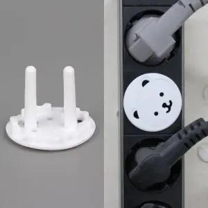 콘센트마개 10개입 곰돌이 콘센트가리개콘센트마개 (WFGU5RJ)