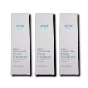애터미 ATOMY 이브닝케어 폼 클렌저 폼클렌징 150ml 3개