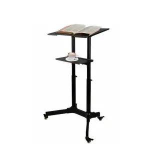 [룽스]연설 강의대 교탁 단상 대학교 이동식 강연대