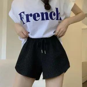 여자 무지 밴딩 홈웨어 반바지 무지반바지