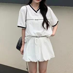 VOOY 트레이닝복 운동복 테니스복 아노락세트 여성반바지