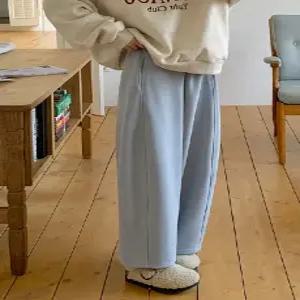 스웨이 기모 절개라인 와이드 밴딩 팬츠 (3color)