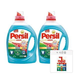 퍼실 엑스퍼트 삶음파워 2.7L, 2개 +증정(파워젤 듀얼 300ml,1개)