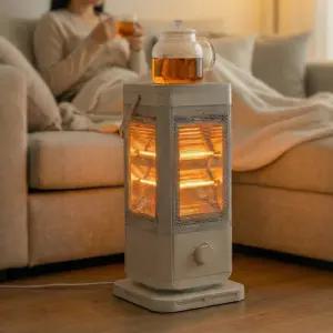 가정용 오방난로 사무실 절전형 전기히터 캠핑 난방기 전열기구 전기스토브