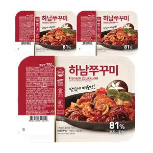 하남쭈꾸미 매운맛, 350g, 3개