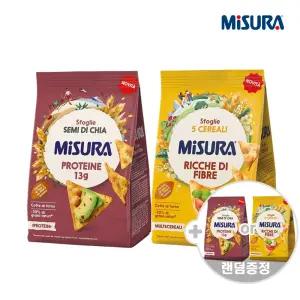 [1봉추가증정] 미주라 프로틴 치아씨드 크래커 170gx2봉 / 미주라 시리얼 크래커 / 와인 안주 과자 간식 나초 씨리얼