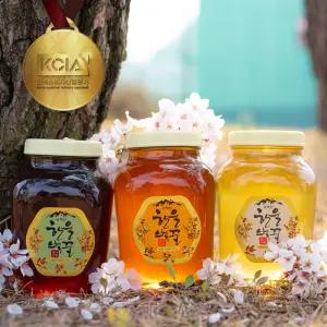 한울벌꿀 국내산 아카시아꿀, 잡화꿀, 밤꿀 사양벌꿀 2.4kg