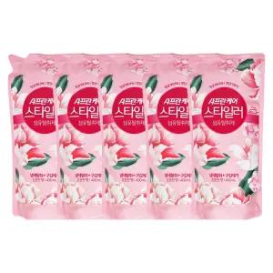 엘지 샤프란케어 스타일러 섬유탈취제 리필 은은한향 400mL X 5개