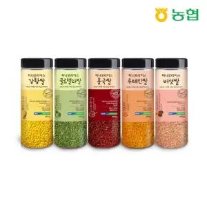 [25년햅쌀] 농협 하나로라이스 컬러영양쌀 450g 5종 (홍국 강황 루테인 클로렐라 버섯)