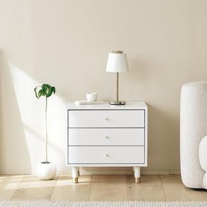 [아이엔지홈]베카 3단 서랍 600 협탁 2colors