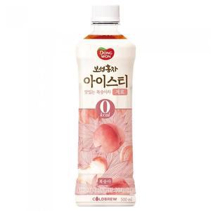 동원 보성홍차 아이스티 제로 복숭아차 500ml x 24개
