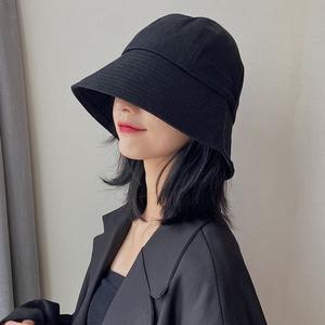 남자 여성 빅사이즈 코튼 버킷햇 대두 청 벙거지 모자
