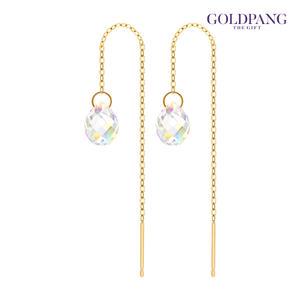 [골드팡] 18k 루시엔도 롱귀걸이