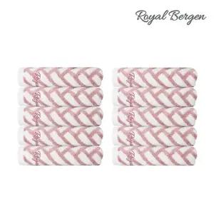 로얄베르겐 프리미엄 뱀부타올 헤링본 페이스타올10P