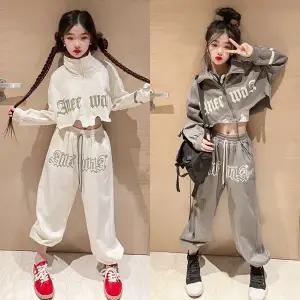 [삐삐네옷가게] 여아 주니어 루시크롭 봄가을 집업 초등학생 트레이닝 상하