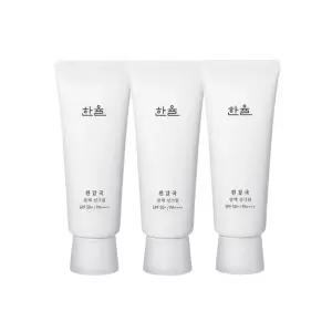 한율 흰감국 광채 선크림 70ml(SPF50+) 3개