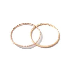 [오노마] ONM 골드컷팅 레이어드 실반지 마디 손가락반지 (S9595069)