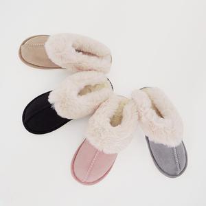 [슈플랜] 어그 퍼 슬리퍼 털슬리퍼 방한 사무실 퍼슬리퍼 3color -00K