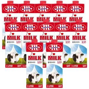 아이러브밀크 수입멸균우유 3.5 1L 12입
