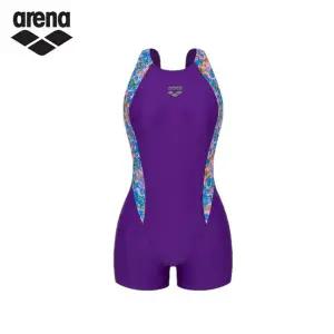 아레나 A4BL1LH10 PPL 플론트 여성 U백 2부 반신 실내 수영복