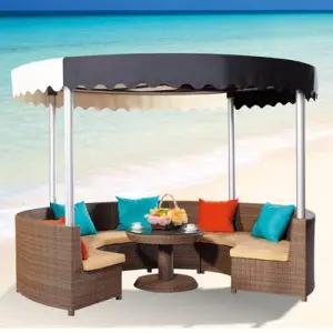 [텐바이텐]DR-1105 라탄 테이블 세트/야외용 가구, 실외 아웃도어가구