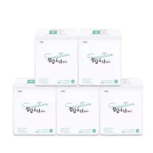 센서티브 대나무탑시트 생리대 중형14p x 5팩