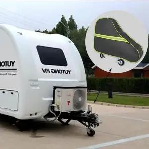 [셀러허브][프로셀러] 캠핑카 카라반 커플러 커버 방수 트레일러 후크 커버 (S23683460)