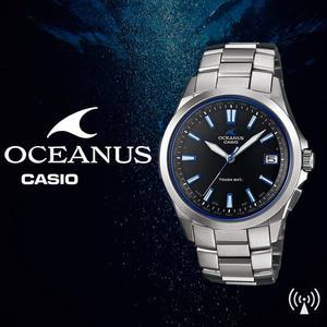 카시오 국내재고 오셔너스 전파 손목시계 OCW-S100-1AJF