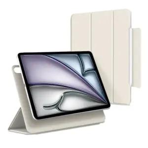 케노 아이패드 에어 11 M2 M3 6세대 7세대 에어4/5세대 10.9 펜슬수납 마그네틱 폴리오케이스 크림