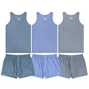 크레샤르 남성 세트 니트 런닝 트렁크 상하 속옷 패키지 CMTR0615