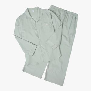 애니바디 커플 잠옷 면 레이온 긴팔 파자마세트