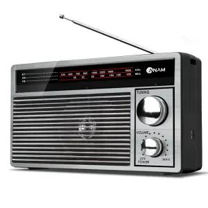 레트로 감성 블루투스 스피커 라디오 FM AM 아날로그 안테나 포터블 C타입 충전식 휴대용 등산 캠핑 낚시