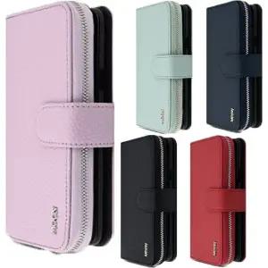 갤럭시S22 케이스 지갑 가죽 카드 수납 포켓 다이어리 플러스 더문 지퍼