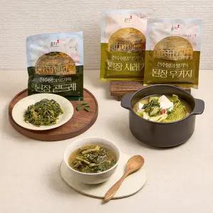 천수봉의 만능된장나물 3종세트(곤드레1봉+우거지1봉+시래기1봉)총3봉