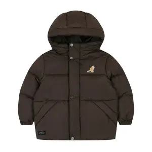 [캉골키즈]키퍼 헤비 숏 다운 점퍼 RD 0003 브라운