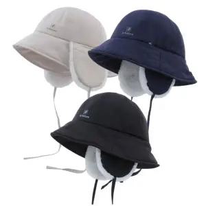 [navid1]털귀달이 끈 얇은 패딩 벙거지 남자 여자 겨울 등산 골프 스포츠 작업 방한 버킷햇/CL-B177