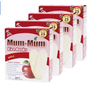 멈멈 베이비 쌀과자 오리지널 떡뻥 과자 간식 6개월 돌 이유식