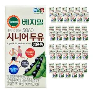 베지밀 5060 시니어 두유 190ml 48팩