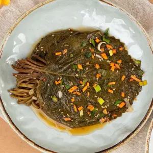 맛있는 국산 간장 깻잎 김치 500g 국산 깻잎 장아찌 주문 간장 깻잎장아찌 깻잎간장절