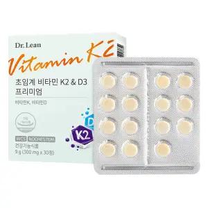 닥터린 초임계 비타민K2 & D3 프리미엄