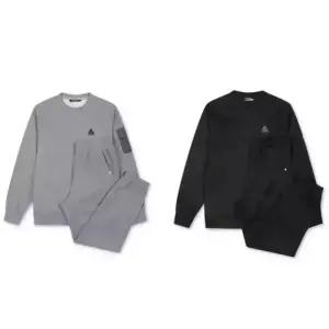 블랙야크 키즈 공용 신축성좋은 데일리O루트니트맨투맨세트1BKSEFU903